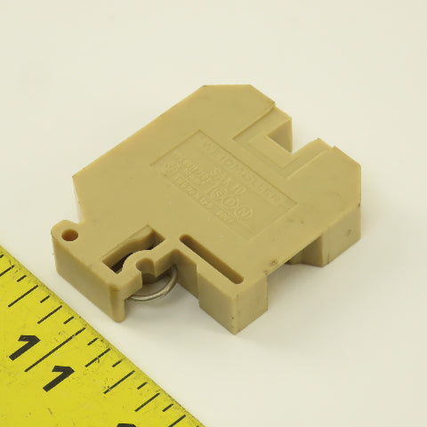 Weidmuller SAK10 14-6 AWG 600V Wire Terminal Block Lot Of 24