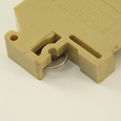 Weidmuller SAK10 14-6 AWG 600V Wire Terminal Block Lot Of 24