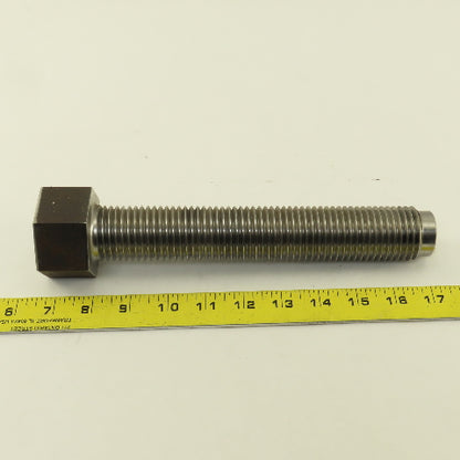 1-1/2"-6 x 9" Dog Point Custom Made Bolt 2-1/4" Across Flats