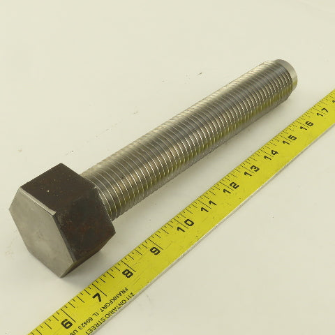 1-1/2"-6 x 9" Dog Point Custom Made Bolt 2-1/4" Across Flats