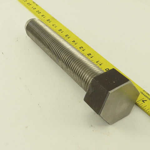 1-1/2"-6 x 9" Dog Point Custom Made Bolt 2-1/4" Across Flats