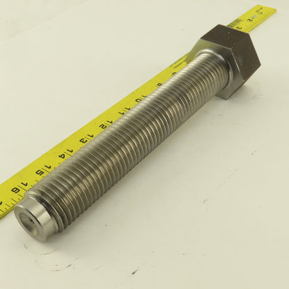 1-1/2"-6 x 9" Dog Point Custom Made Bolt 2-1/4" Across Flats
