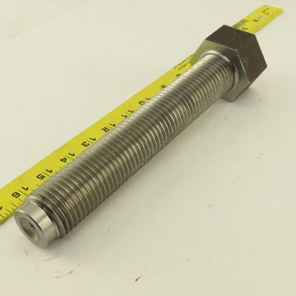 1-1/2"-6 x 9" Dog Point Custom Made Bolt 2-1/4" Across Flats