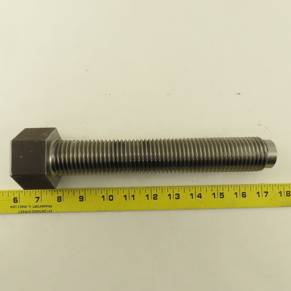 1-1/2"-6 x 9" Dog Point Custom Made Bolt 2-1/4" Across Flats