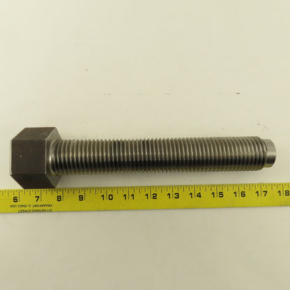 1-1/2"-6 x 9" Dog Point Custom Made Bolt 2-1/4" Across Flats