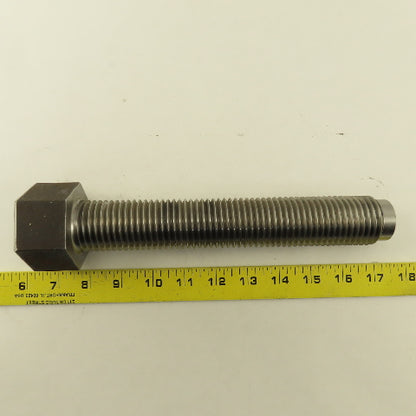 1-1/2"-6 x 9" Dog Point Custom Made Bolt 2-1/4" Across Flats