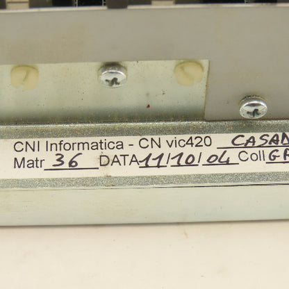 CNI Informatica CN VIC420 40 I/O Encoder Input Analog Output Module
