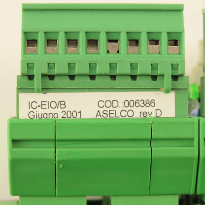 CNI IC-EIO/B 8 Channel Input Module Lot Of 3 DIN Mount