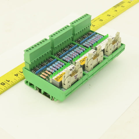 CNI IC-EIO/B 8 Channel Input Module Lot Of 3 DIN Mount
