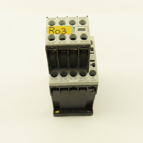 Siemens 3RH1131-1AF00 110V Contactor Relay W/ 3RH1911-1FA11 Auxiliary