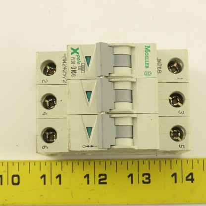 Moeller PLS6-D16/3 X Pole 16A 400V 3 Pole Circuit Breaker