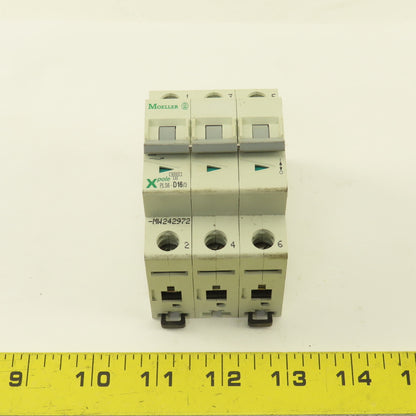 Moeller PLS6-D16/3 X Pole 16A 400V 3 Pole Circuit Breaker