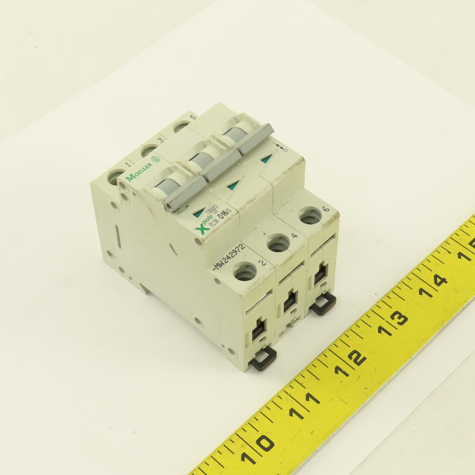 Moeller PLS6-D16/3 X Pole 16A 400V 3 Pole Circuit Breaker