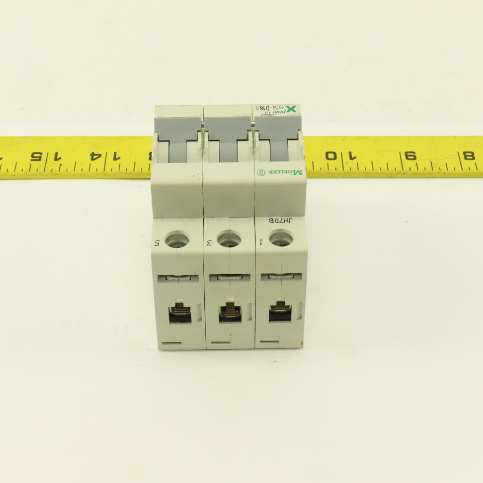 Moeller PLS6-D16/3 X Pole 16A 400V 3 Pole Circuit Breaker