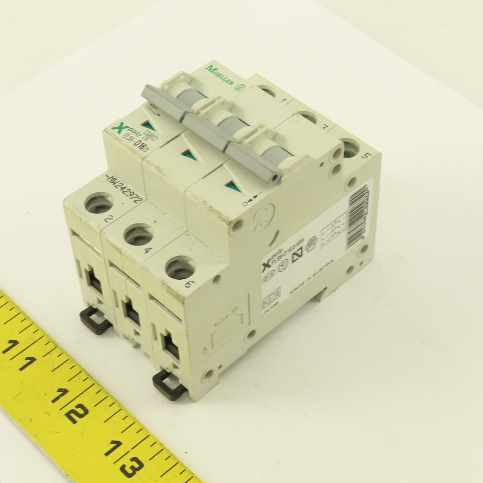 Moeller PLS6-D16/3 X Pole 16A 400V 3 Pole Circuit Breaker