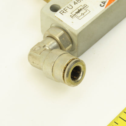 Camozzi RFU 482 Inline Flow Control Valve