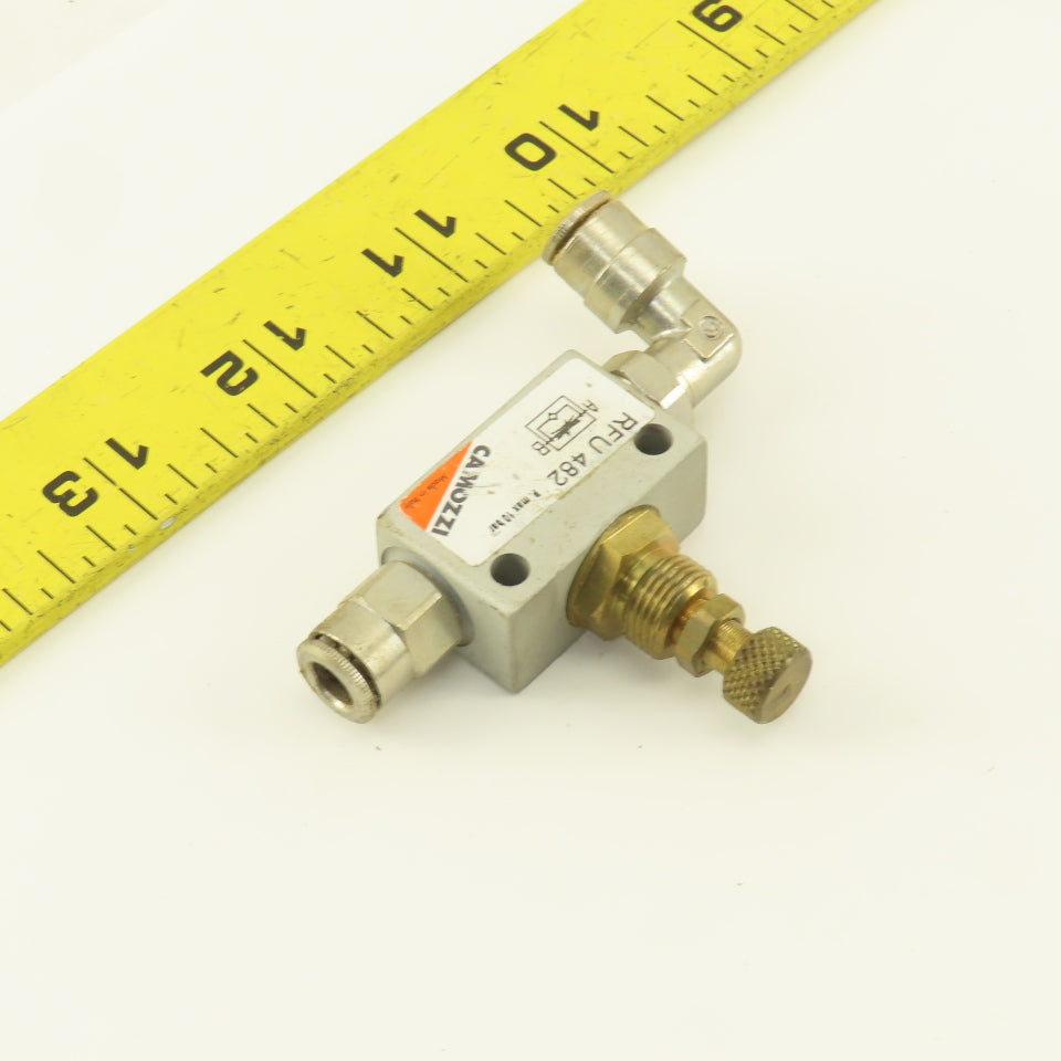 Camozzi RFU 482 Inline Flow Control Valve