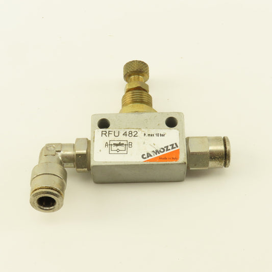 Camozzi RFU 482 Inline Flow Control Valve