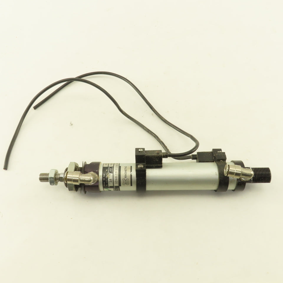 Pneumax 1260.25.0100.M 25mm Bore 100mm Stroke Magnetic Position Air Cylinder