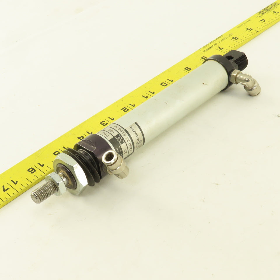 Pneumax 1260.25.0100.M 25mm Bore 100mm Stroke Magnetic Position Air Cylinder
