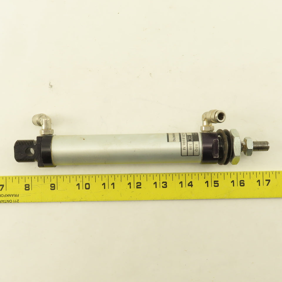 Pneumax 1260.25.0100.M 25mm Bore 100mm Stroke Magnetic Position Air Cylinder