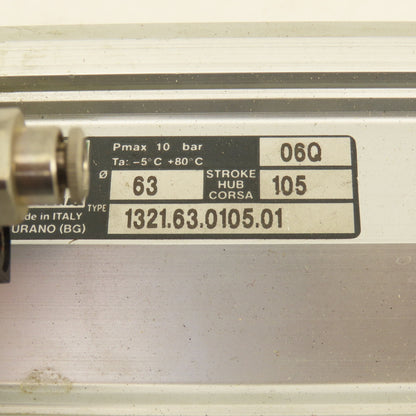 Pneumax 1321.63.0105.01 63mm Bore 105mm Stroke Magnetic Position Air Cylinder