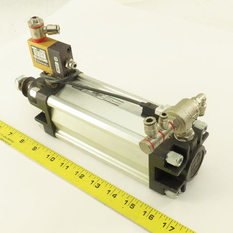 Pneumax 1319.63.0105.01 63mm Bore 105mm Stroke Magnetic Position Air Cylinder