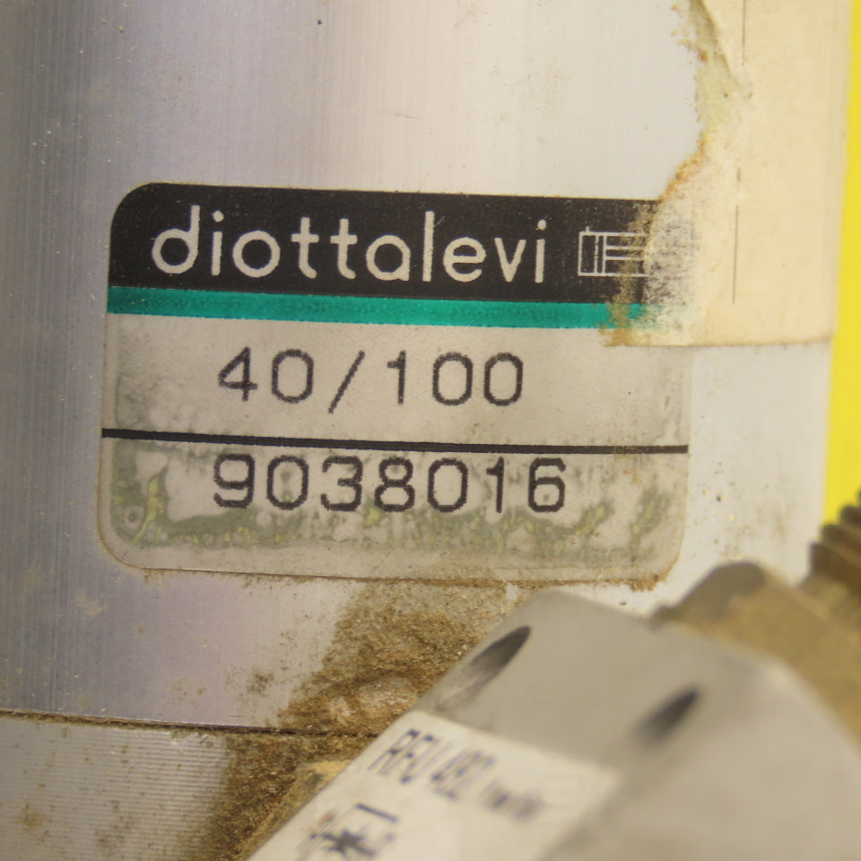 Diottalevi 9038016 40mm Bore 100mm Stroke Double Acting Air Cylinder