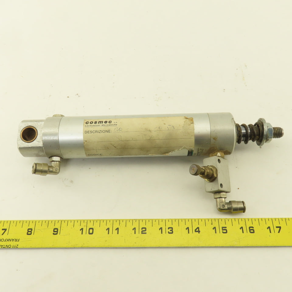 Diottalevi 9038016 40mm Bore 100mm Stroke Double Acting Air Cylinder