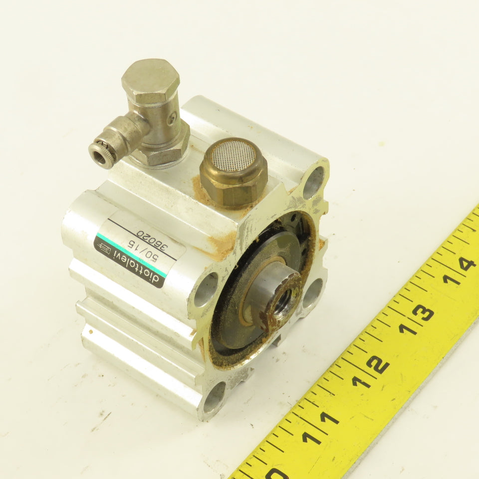 Diottalevi 36020 50mm Bore 15mm Stroke Double Acting Air Cylinder