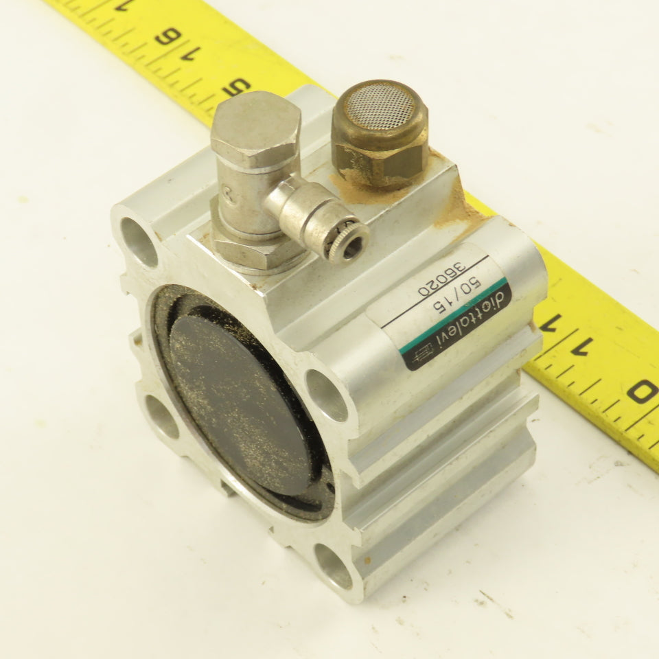 Diottalevi 36020 50mm Bore 15mm Stroke Double Acting Air Cylinder