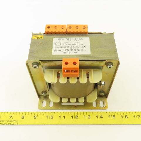 Belelli 800VA 50/60Hz 0-480V Pri 0-21-110/220V Sec. Transformer