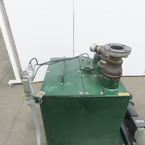 Tramco 1-1/4x1x7LA AI Horizontal Centrifugal Oil Pump W/90 Gal Tank 208-230/460V