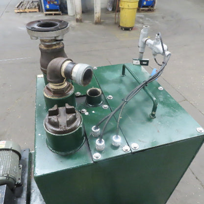 Tramco 1-1/4x1x7LA AI Horizontal Centrifugal Oil Pump W/90 Gal Tank 208-230/460V