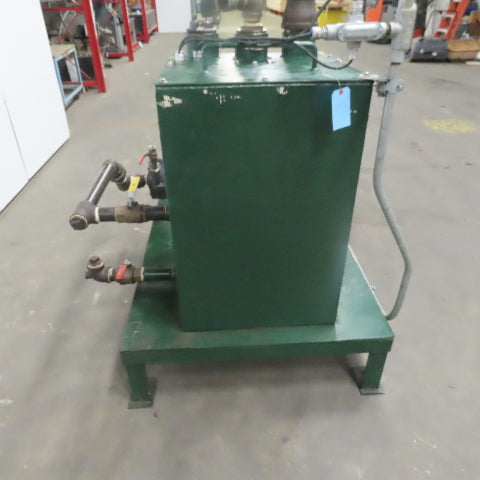 Tramco 1-1/4x1x7LA AI Horizontal Centrifugal Oil Pump W/90 Gal Tank 208-230/460V