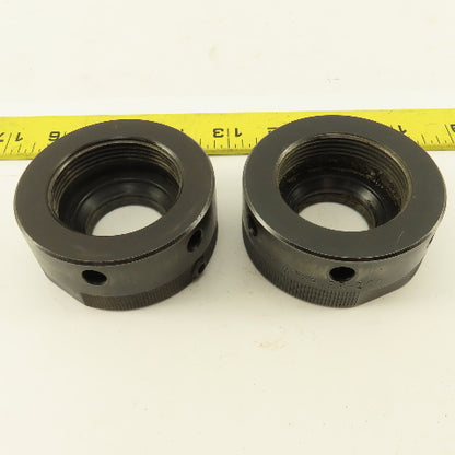 Sandvik A393.22-100 Cat 40 Tool Holder Collet Chuck Nut Lot Of 2
