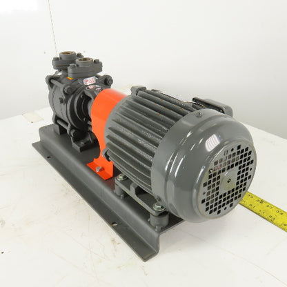 Sheng Shih DW-2/G-R3 2Hp 240/480V 3440RPM 1" NPT 8L/Min Single Stage Vacuum Pump