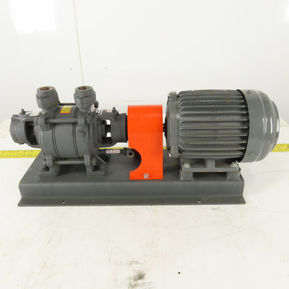 Sheng Shih DW-2/G-R3 2Hp 240/480V 3440RPM 1" NPT 8L/Min Single Stage Vacuum Pump