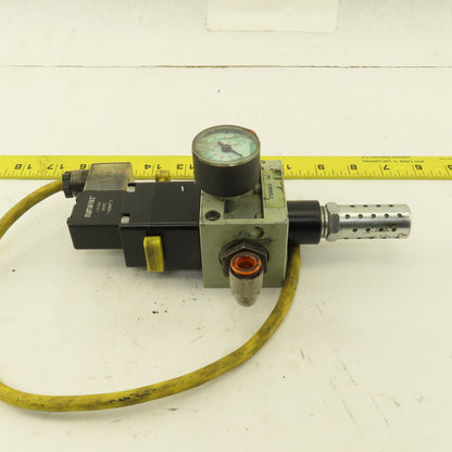Numatics S22EG04BGKLM 1/2" NPT Quick Exhaust Solenoid Valve