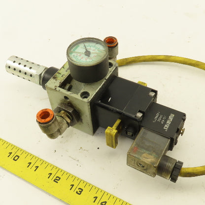 Numatics S22EG04BGKLM 1/2" NPT Quick Exhaust Solenoid Valve