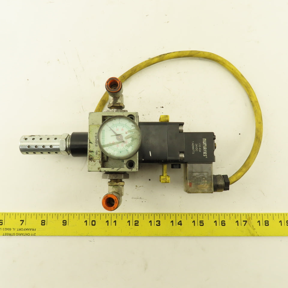 Numatics S22EG04BGKLM 1/2" NPT Quick Exhaust Solenoid Valve