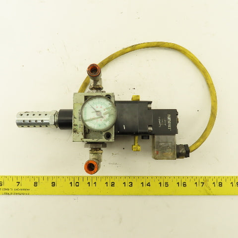 Numatics S22EG04BGKLM 1/2" NPT Quick Exhaust Solenoid Valve