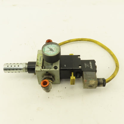 Numatics S22EG04BGKLM 1/2" NPT Quick Exhaust Solenoid Valve