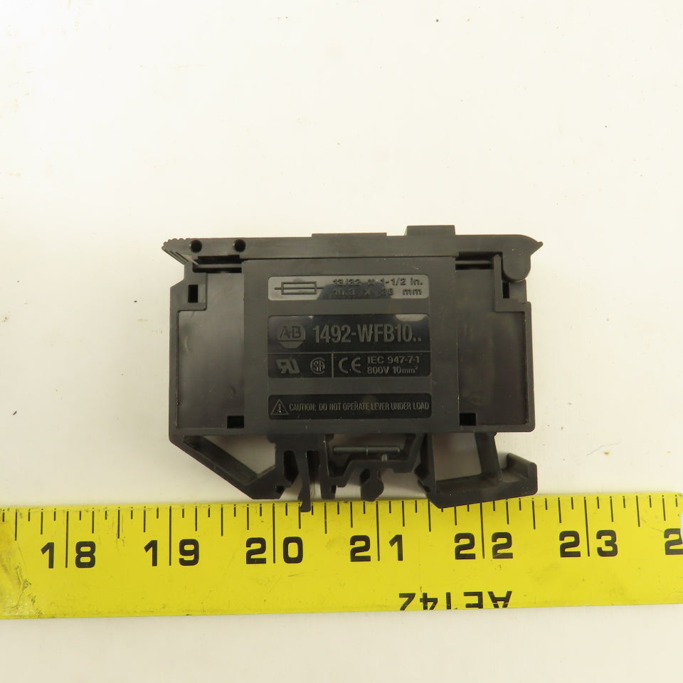 Allen Bradley 1492-WFB10 Single Pole Fuse Terminal Block Lot Of 11