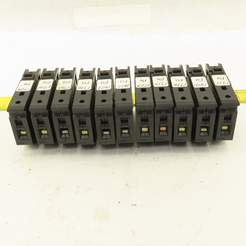 Allen Bradley 1492-WFB10 Single Pole Fuse Terminal Block Lot Of 11