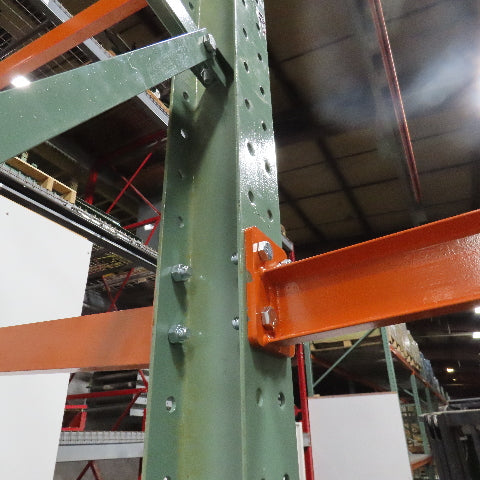 Cantilever Rack 2-Sided 12' Tall 48" Bracing Bolt Together 48" 1600Lb Cap Arms - Starter NEW