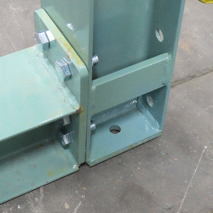 Cantilever Rack 1-Sided 12' Tall 48" Bracing Bolt Together 48" 1600Lb Cap Arms - Add on NEW