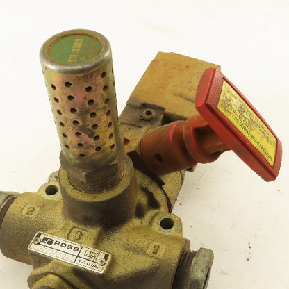 Ross 2773A6082 1" NPT Pneumatic Quick Exhaust 1-10 Bar