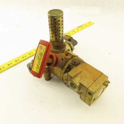 Ross 2773A6082 1" NPT Pneumatic Quick Exhaust 1-10 Bar
