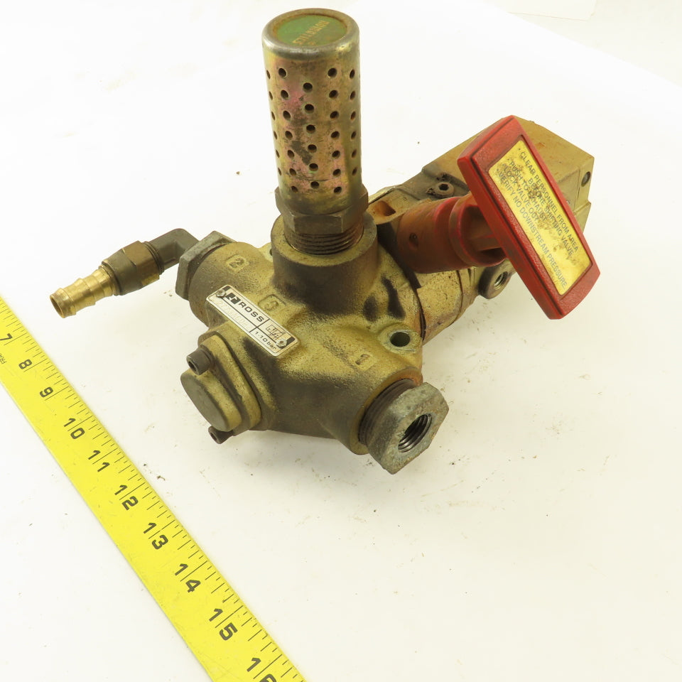 Ross 2773A6082 1" NPT Pneumatic Quick Exhaust 1-10 Bar